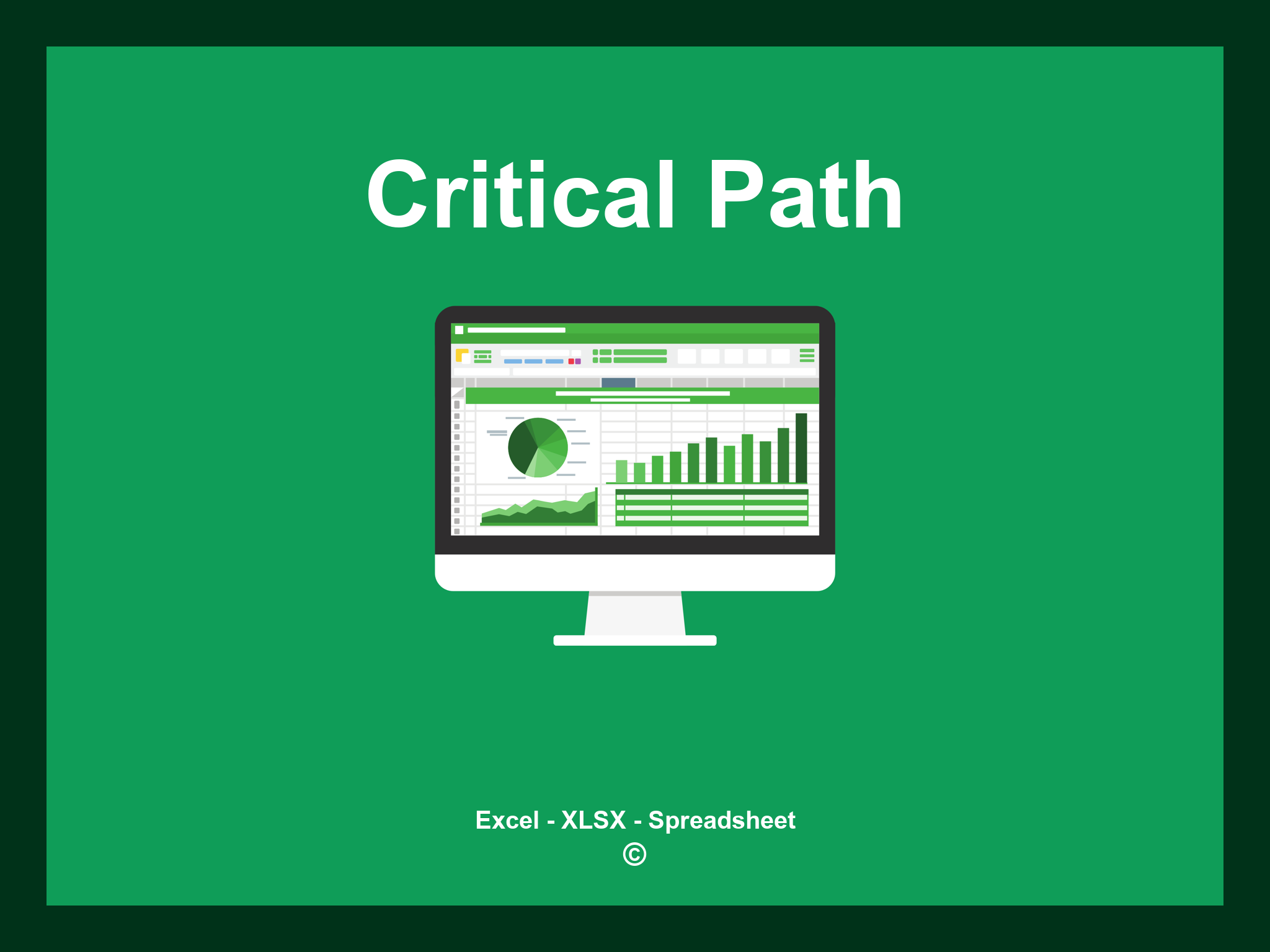 Critical Path Template Excel