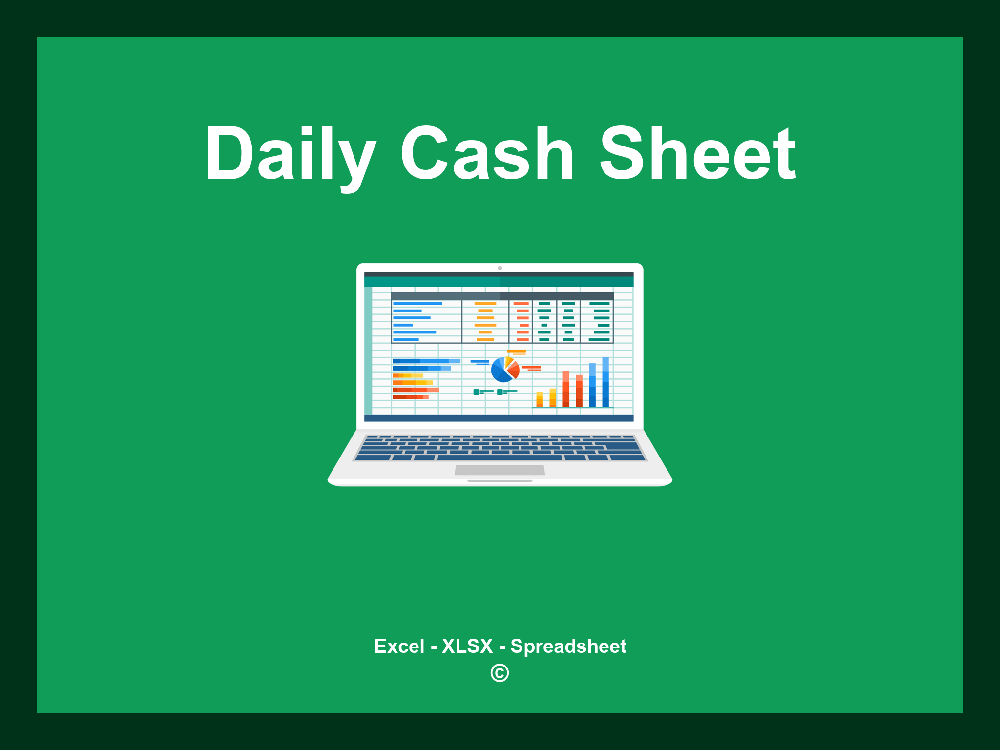 Daily Cash Sheet Template Excel