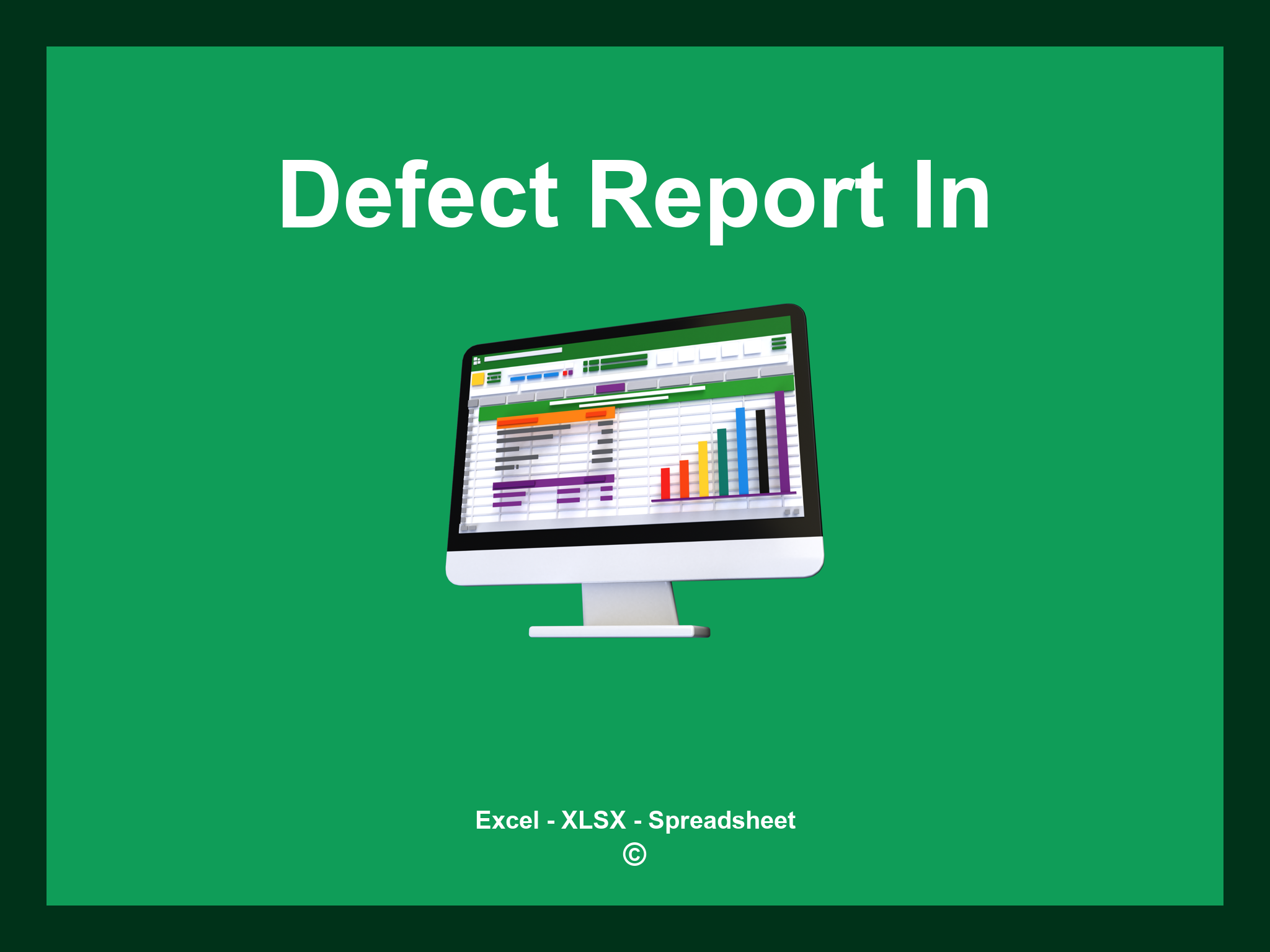 Defect Report Template In Excel