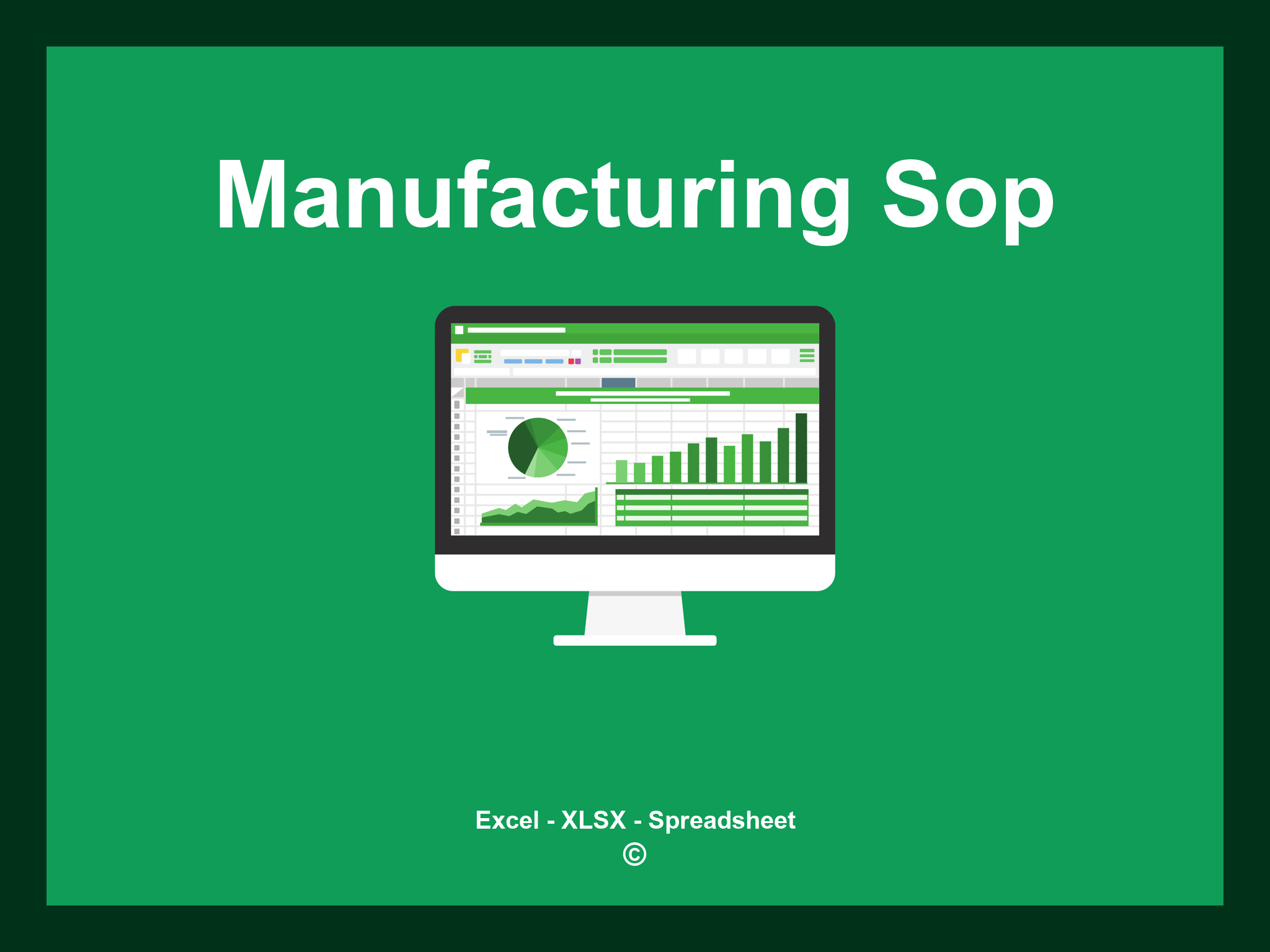 Manufacturing Sop Template Excel