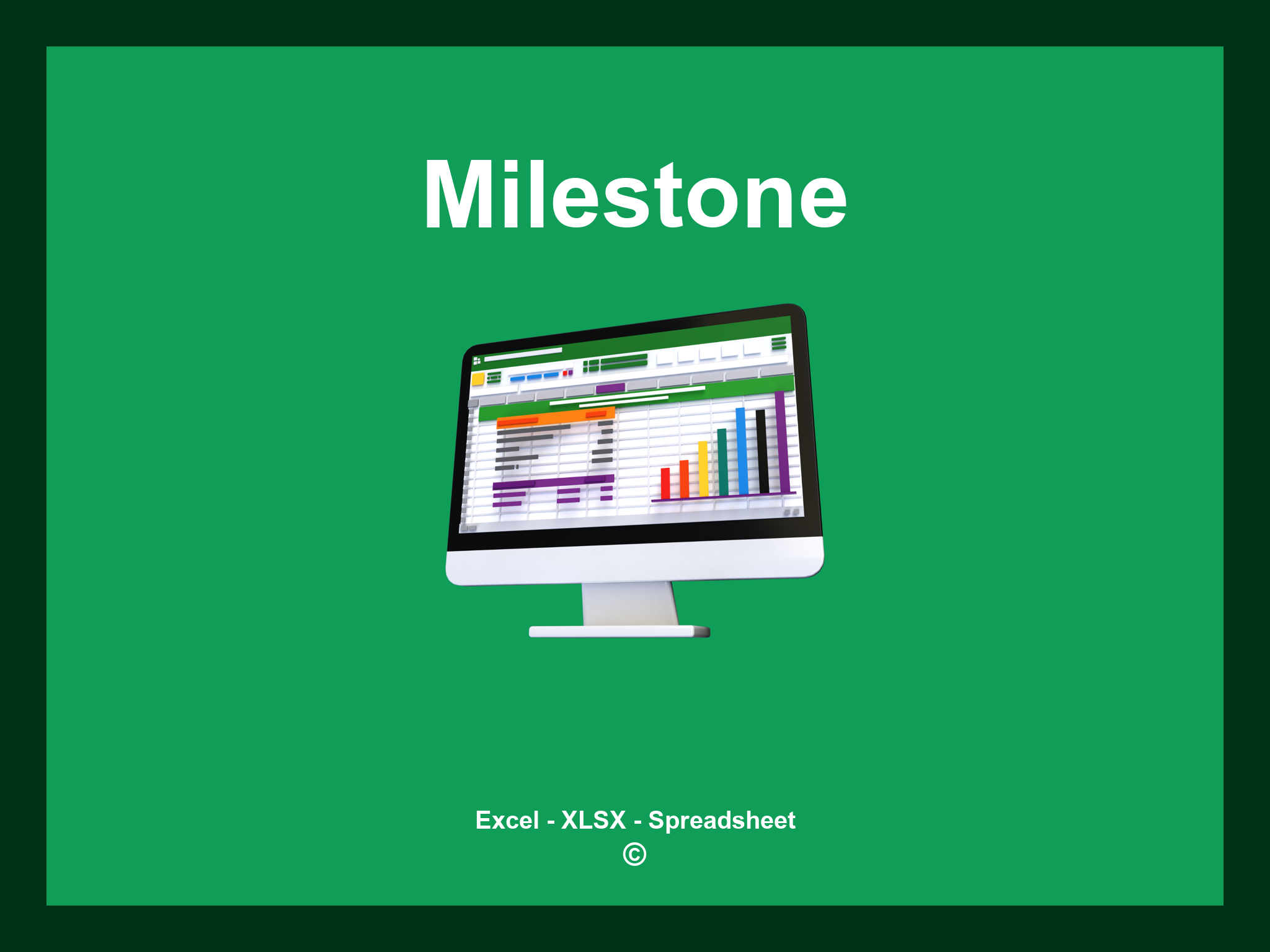 Excel Milestone Template
