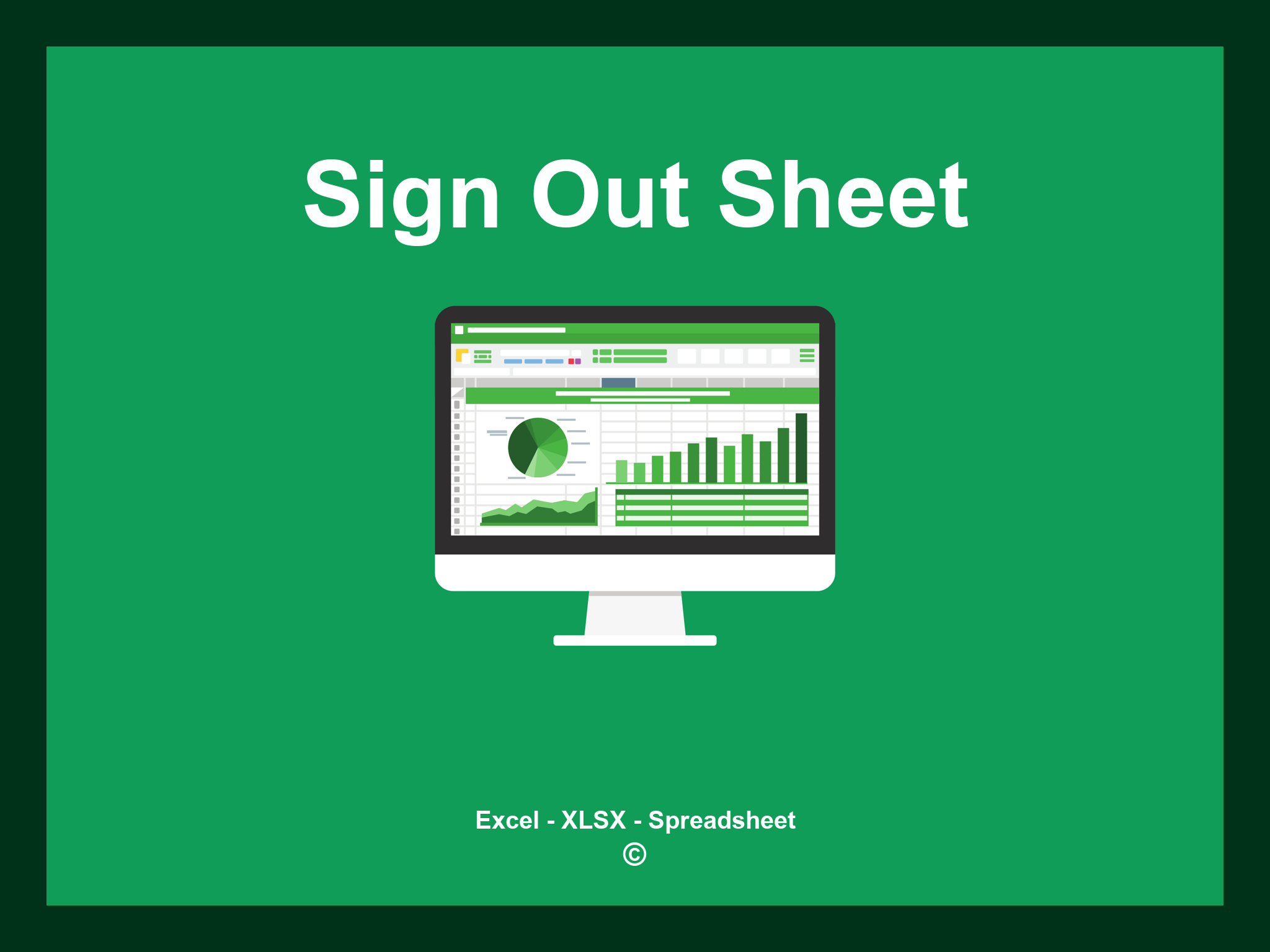 Sign Out Sheet Template Excel