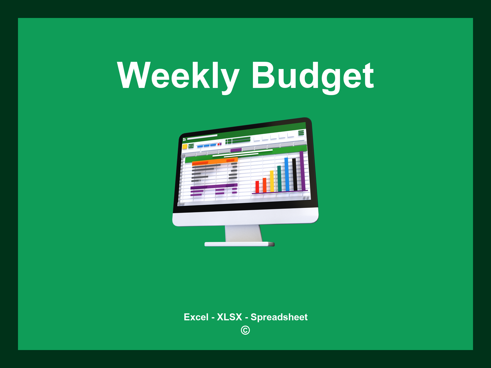Weekly Budget Template Excel